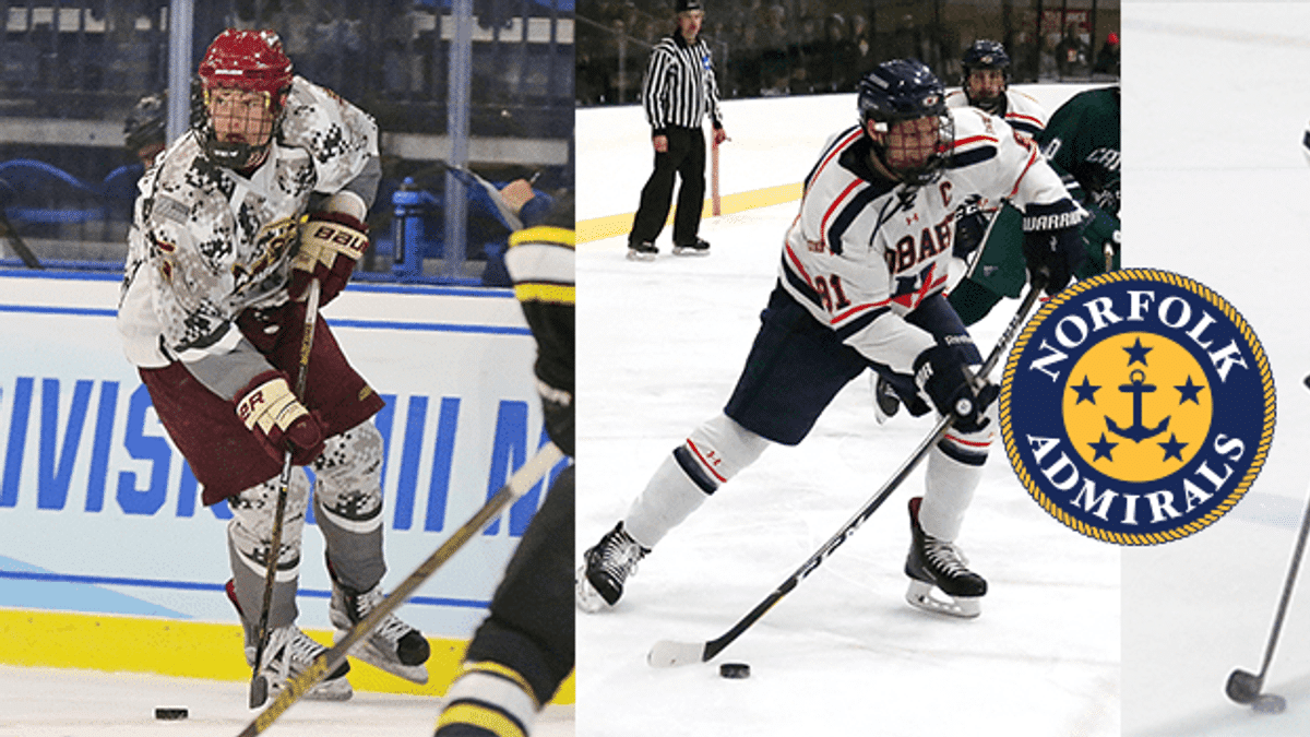 Admirals Add Four New Faces