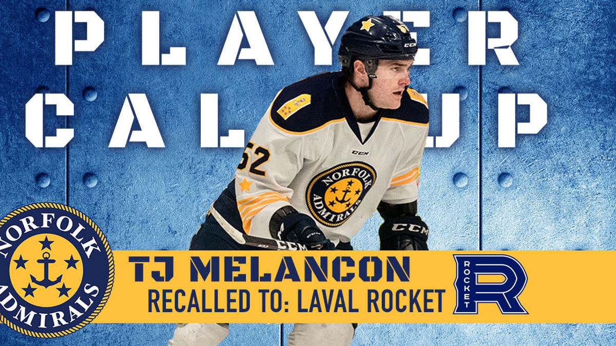 Melancon Recalled to Laval