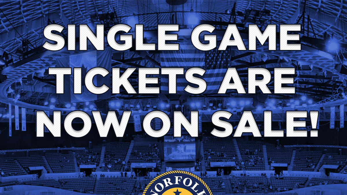 Admirals Single Game Tickets Now on Sale