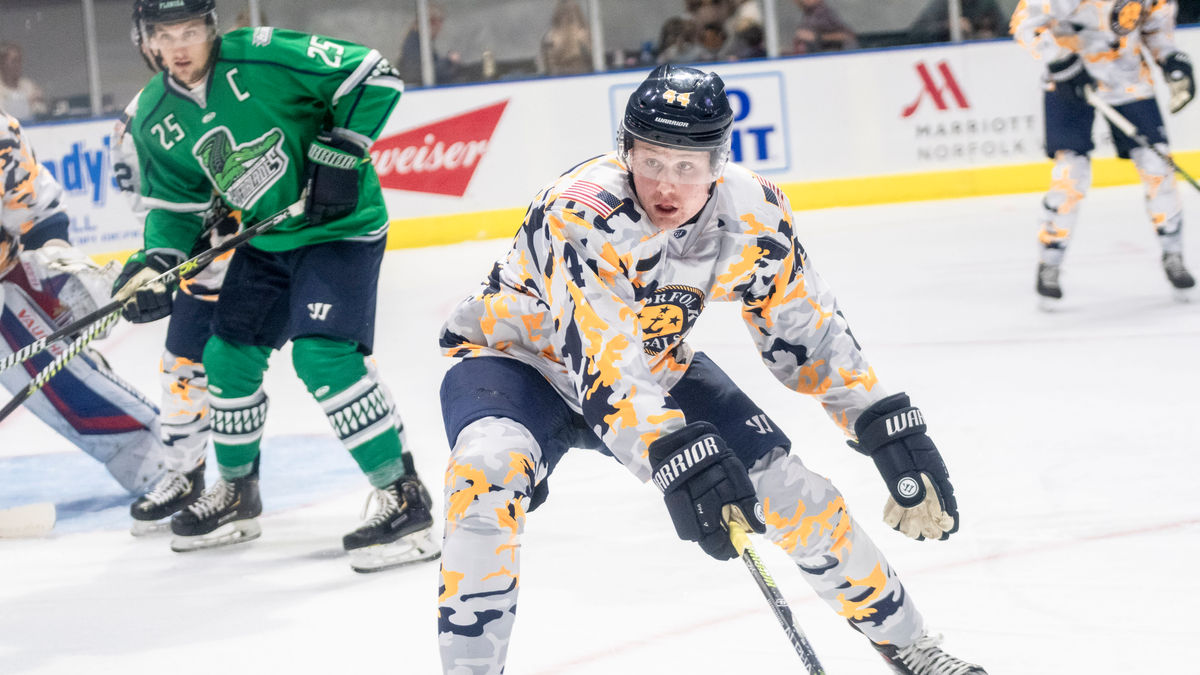 Admirals Score First, But Fall to Everblades