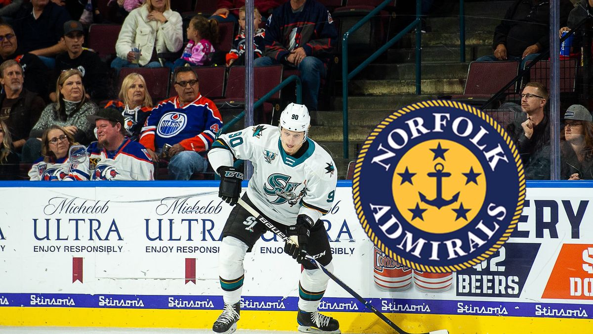 Forward Artem Ivanyuzenkov Loaned To Norfolk From AHL’s San Jose Barracuda