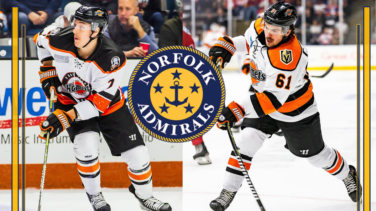 Admirals Acquire Taylor Ross and Brycen Martin From Fort Wayne