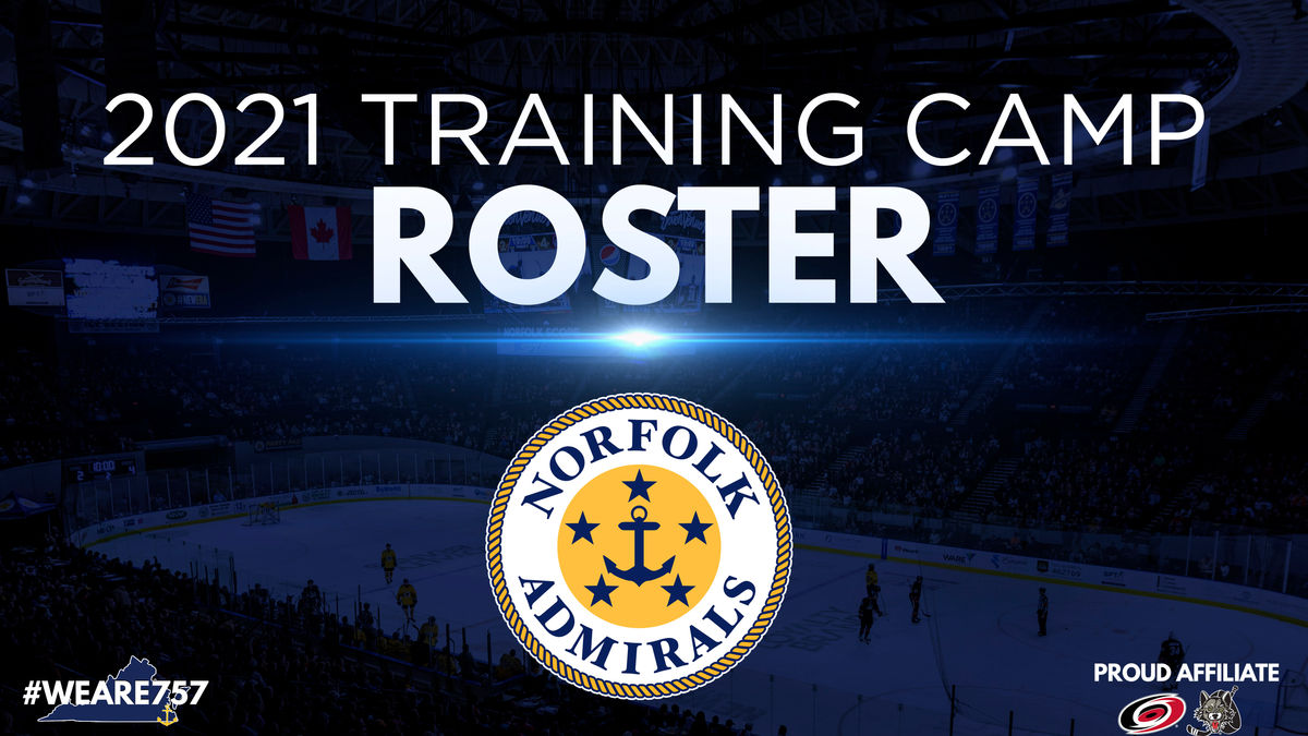 Admirals Announce 2021 Training Camp Roster