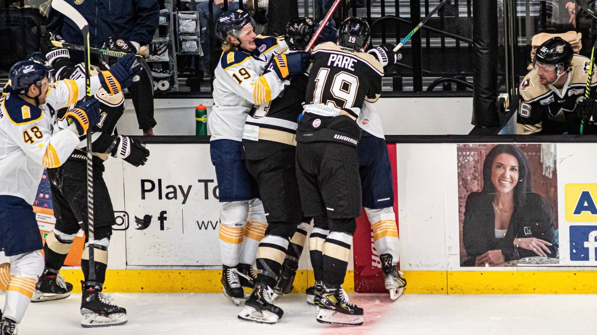 Admirals Fall to Nailers, 5-2