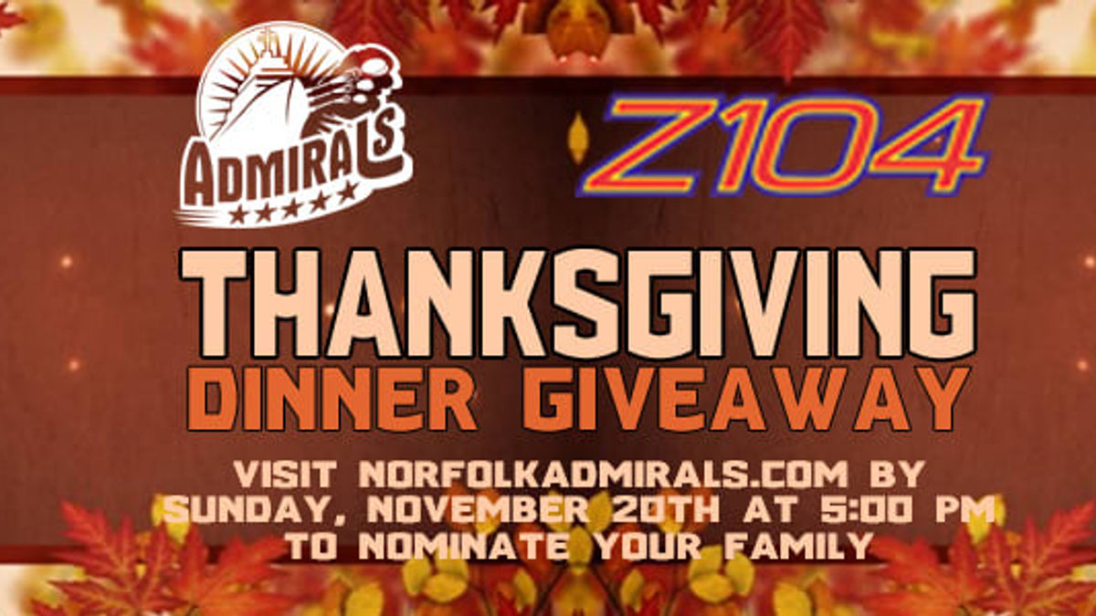 Admirals and Z104 To Assist Families In Need
