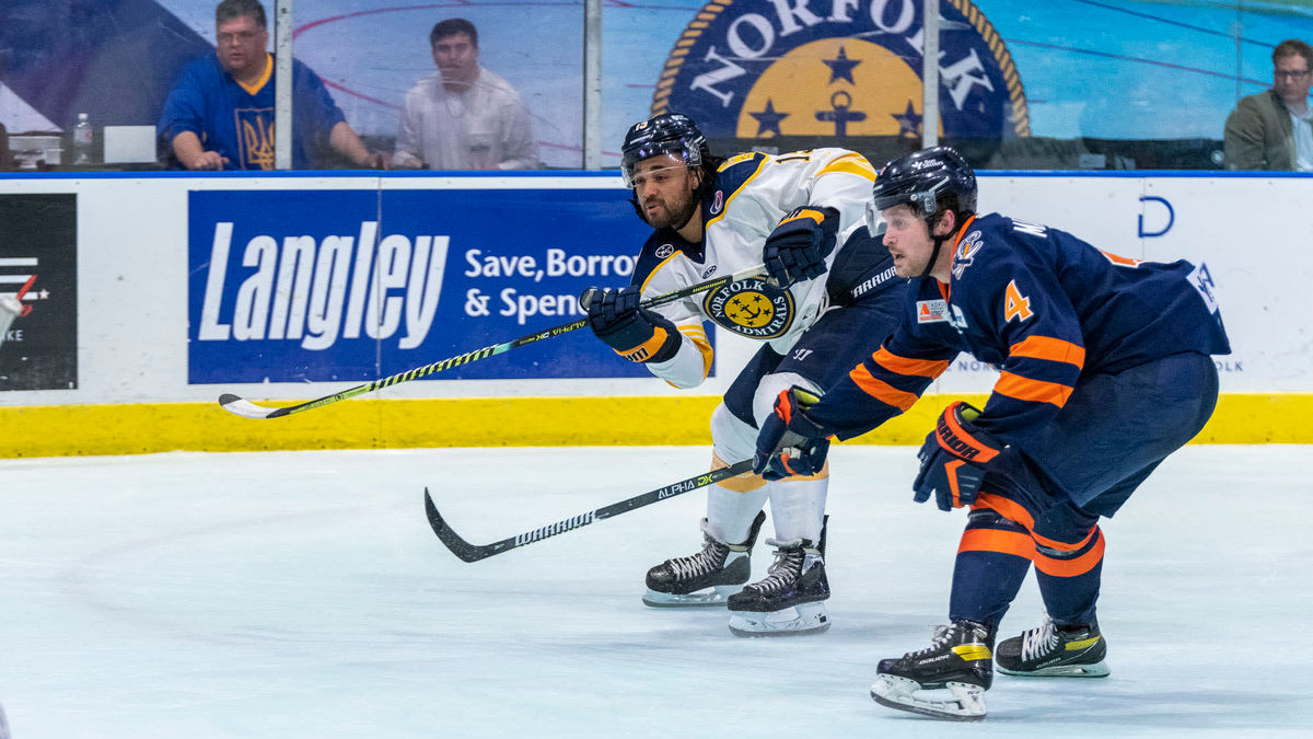 Corson&#039;s Hat Trick Not Enough, Admirals Fall To Greenville