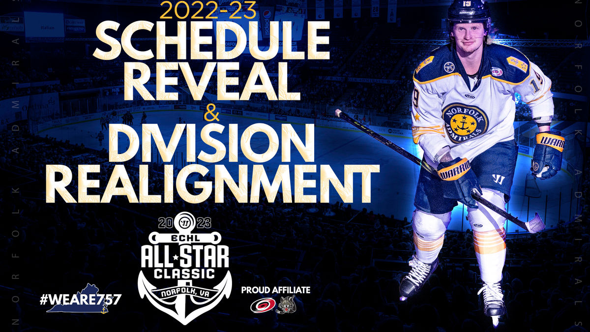 Admirals Announce 2022-23 Schedule &amp; Move To North Division