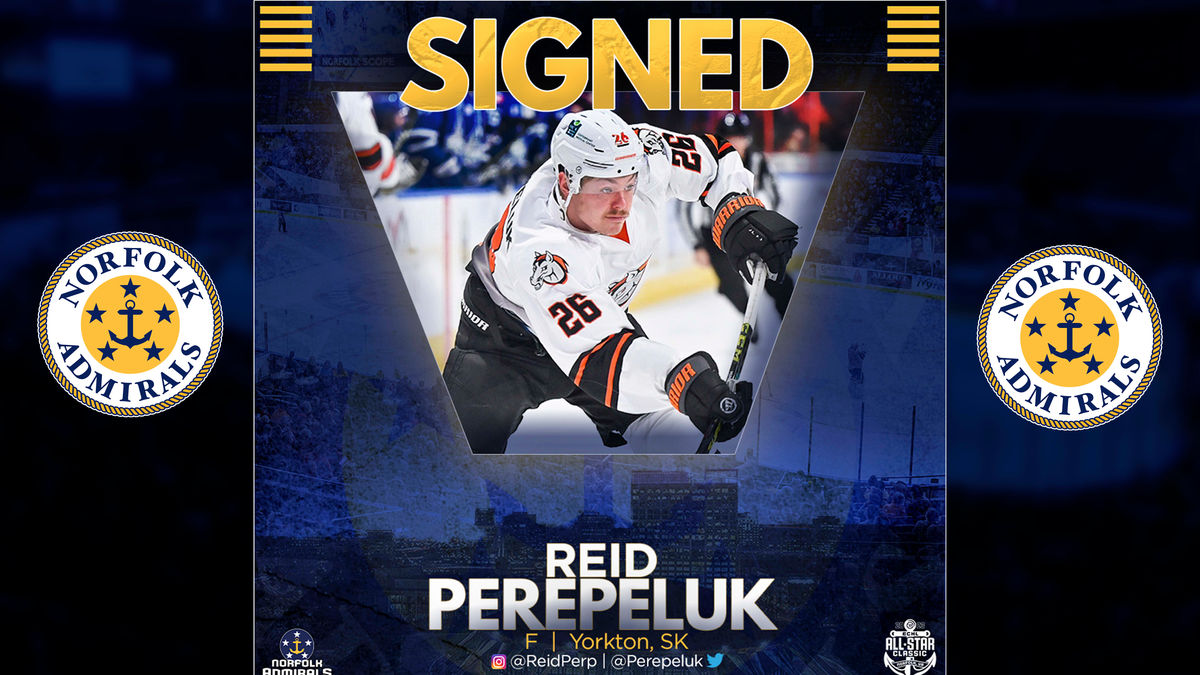 Tough Forward Perepeluk Inks Deal With Norfolk