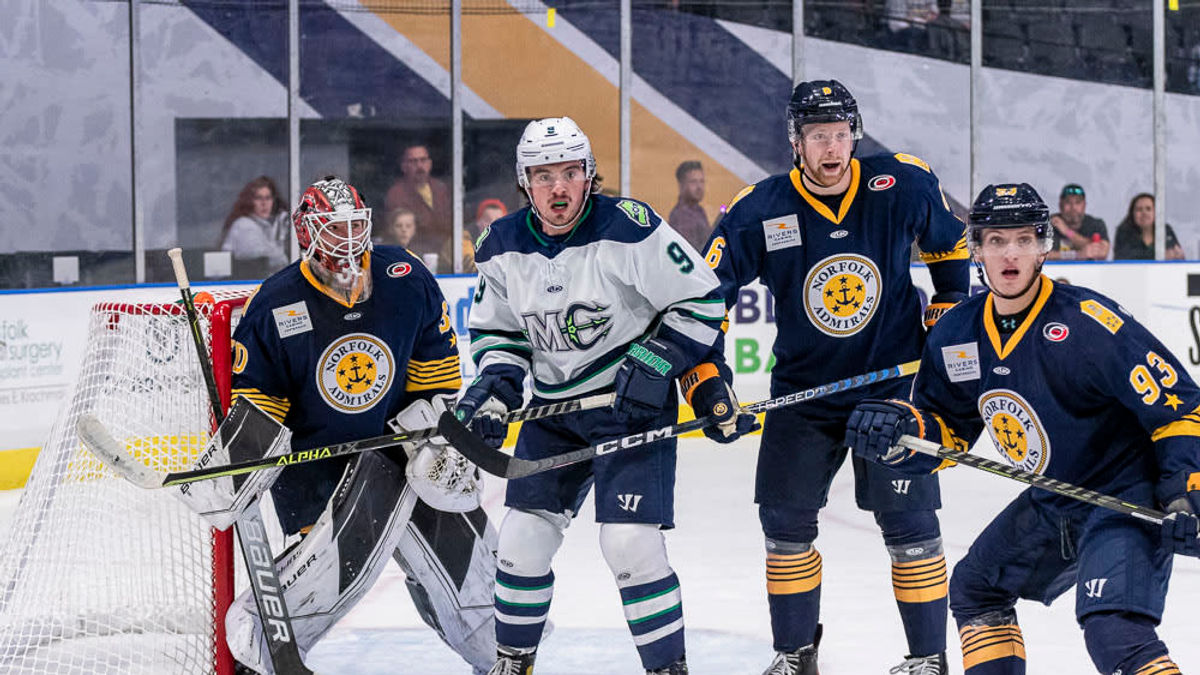 Admirals drop Sunday matinee matchup against Maine