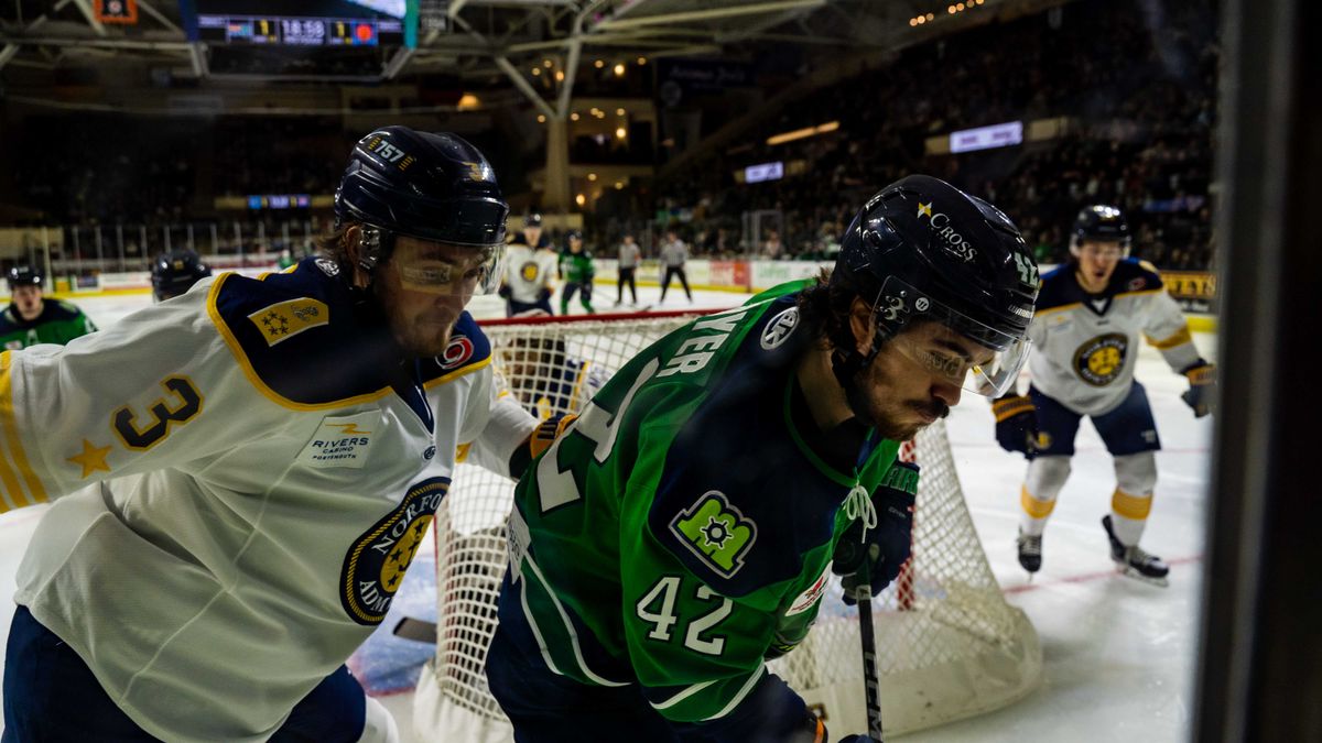 Admirals Can&#039;t Solve DiPietro, Mariners Take Game Two