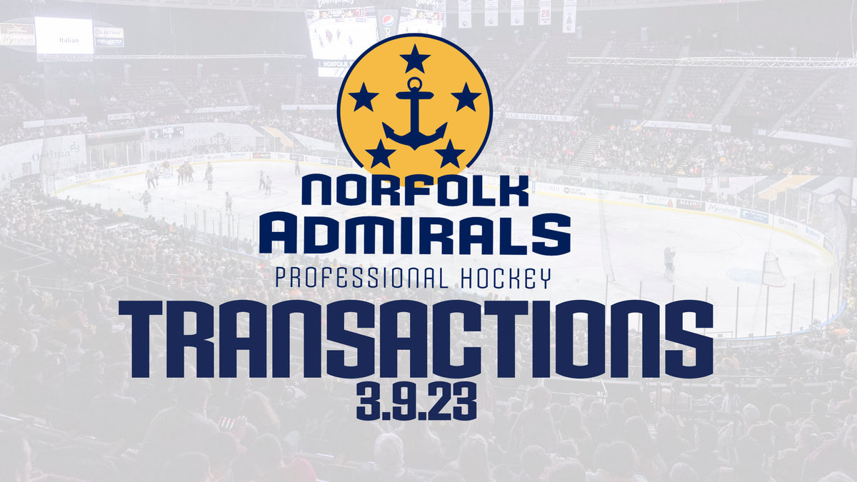 TRANSACTIONS | Cooley Assigned to Norfolk, Morris Recalled