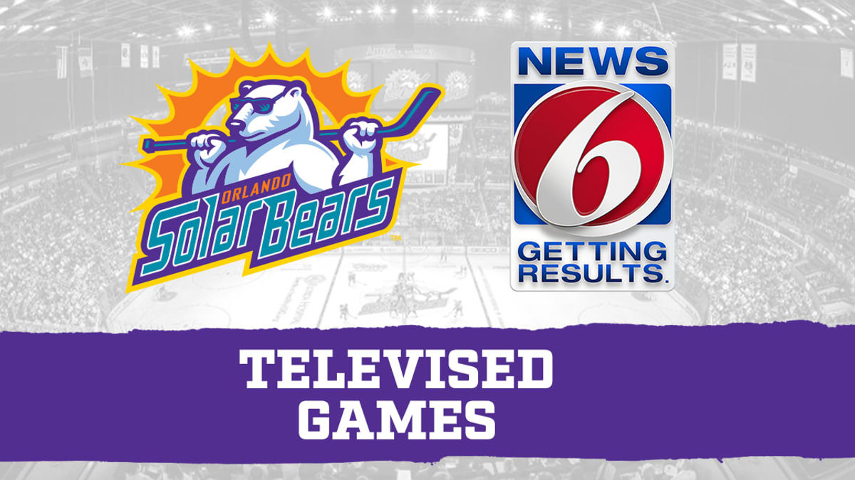 Solar Bears to televise home opener Saturday on WKMG-TV News 6