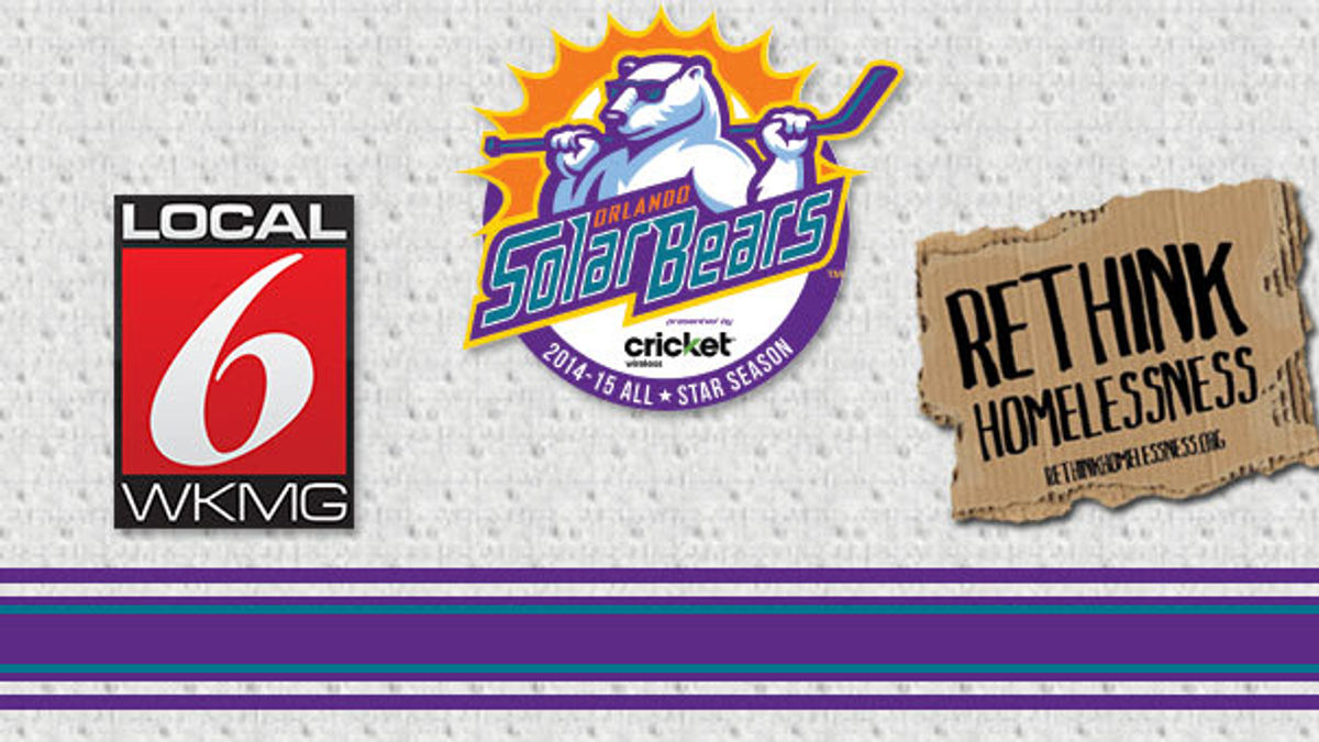 Solar Bears fans and Local 6 help raise over $12,000 for Rethink Homelessness