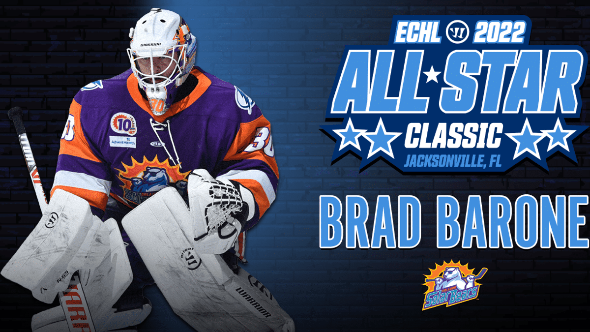 Brad Barone added to All-Star roster for 2022 Warrior/ECHL All-Star Classic