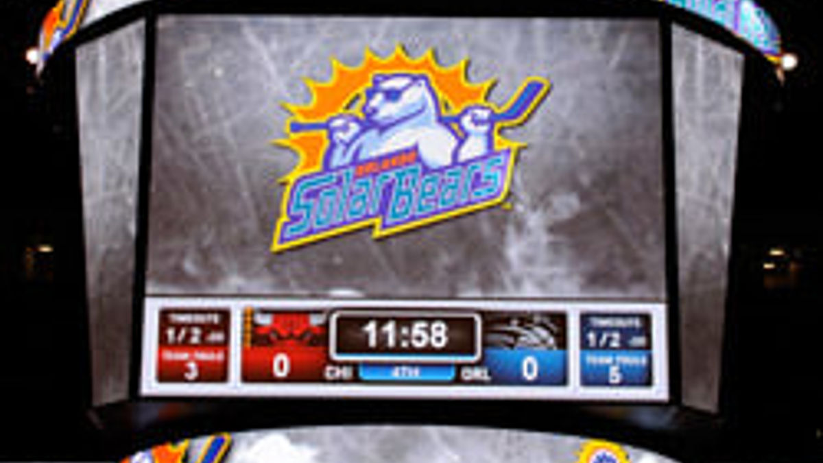 Solar Bears unveil team logos and colors at Magic game