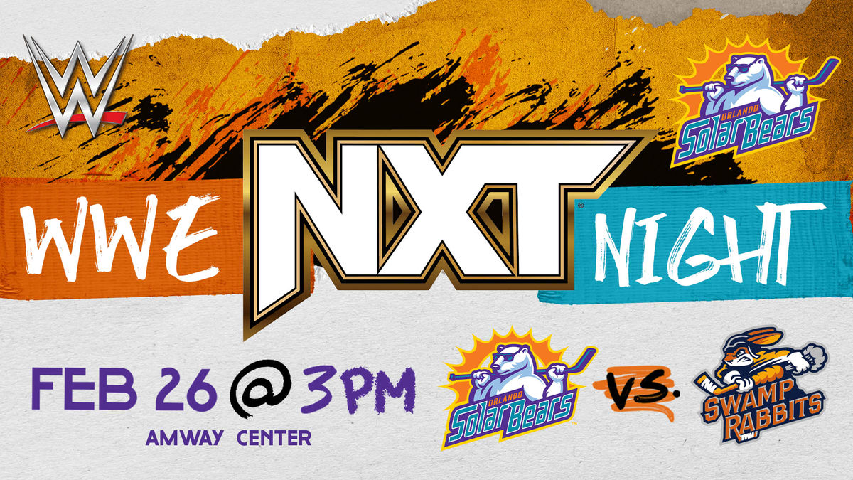 Solar Bears announce appearance of WWE NXT Superstars at Sunday&#039;s Game against Greenville