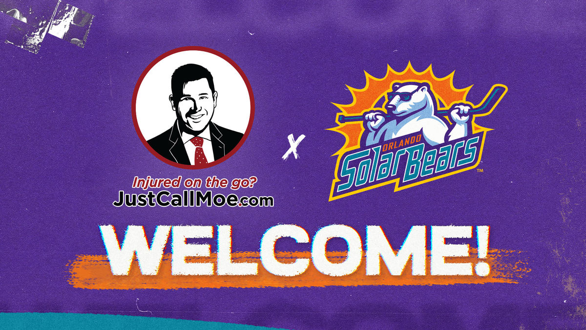 Solar Bears Partner With Just Call Moe Injury and Accident Attorneys for 2023-24 Season