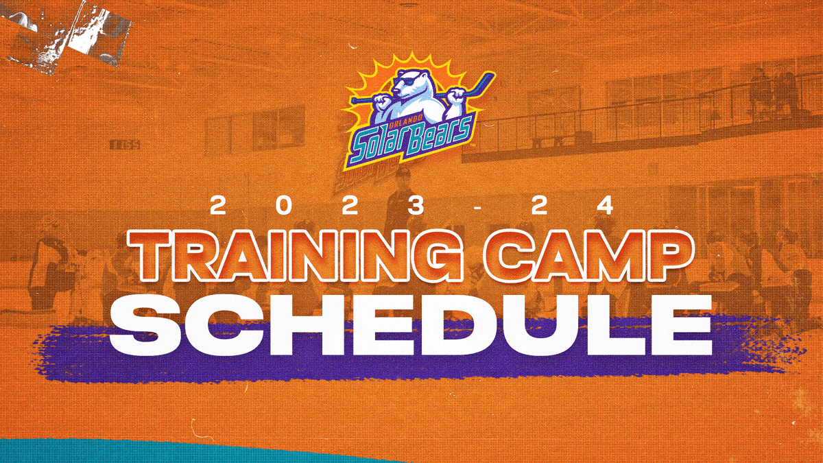 Solar Bears Announce 2023 Training Camp Schedule