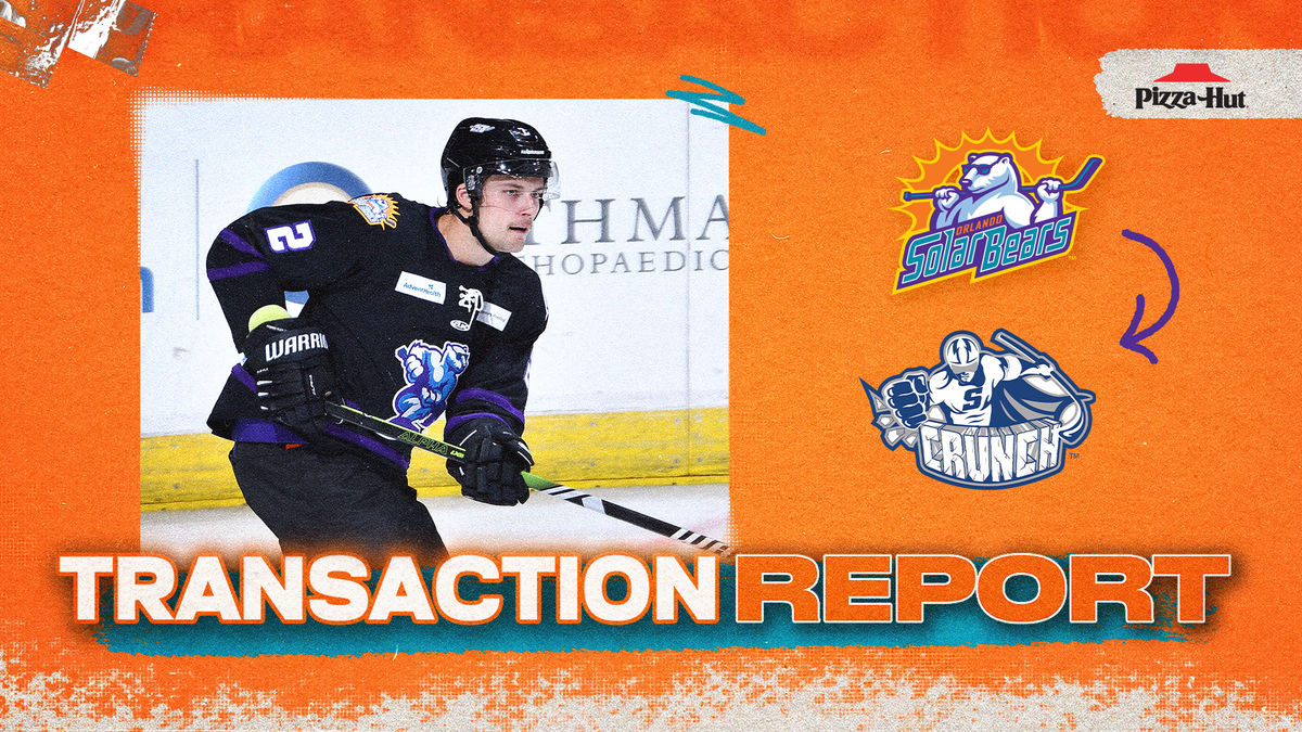 Syracuse Crunch Recall Zachary Massicotte from loan to Solar Bears