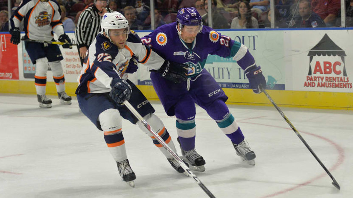 Manderson scores to give Solar Bears 3-2 OT win over Swamp Rabbits