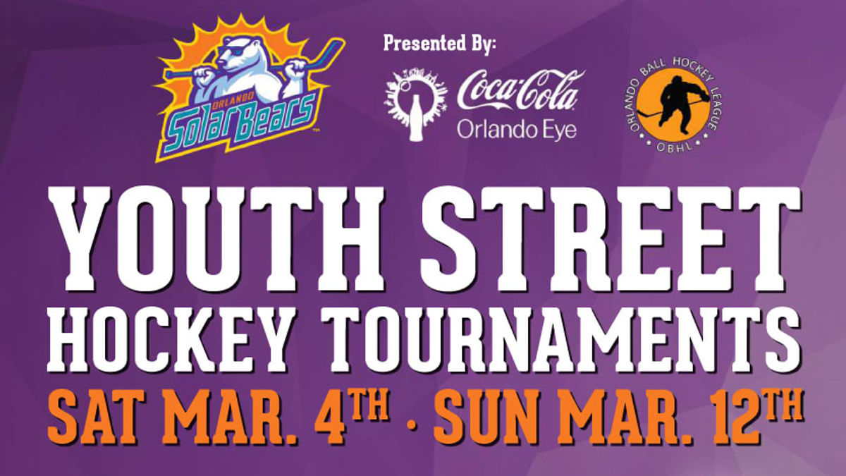 Solar Bears to host youth street hockey tournaments
