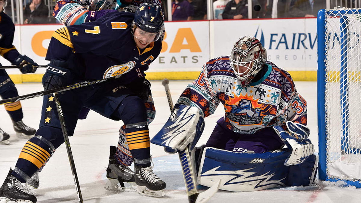 Solar Bears earn point in 3-2 shootout loss to Admirals