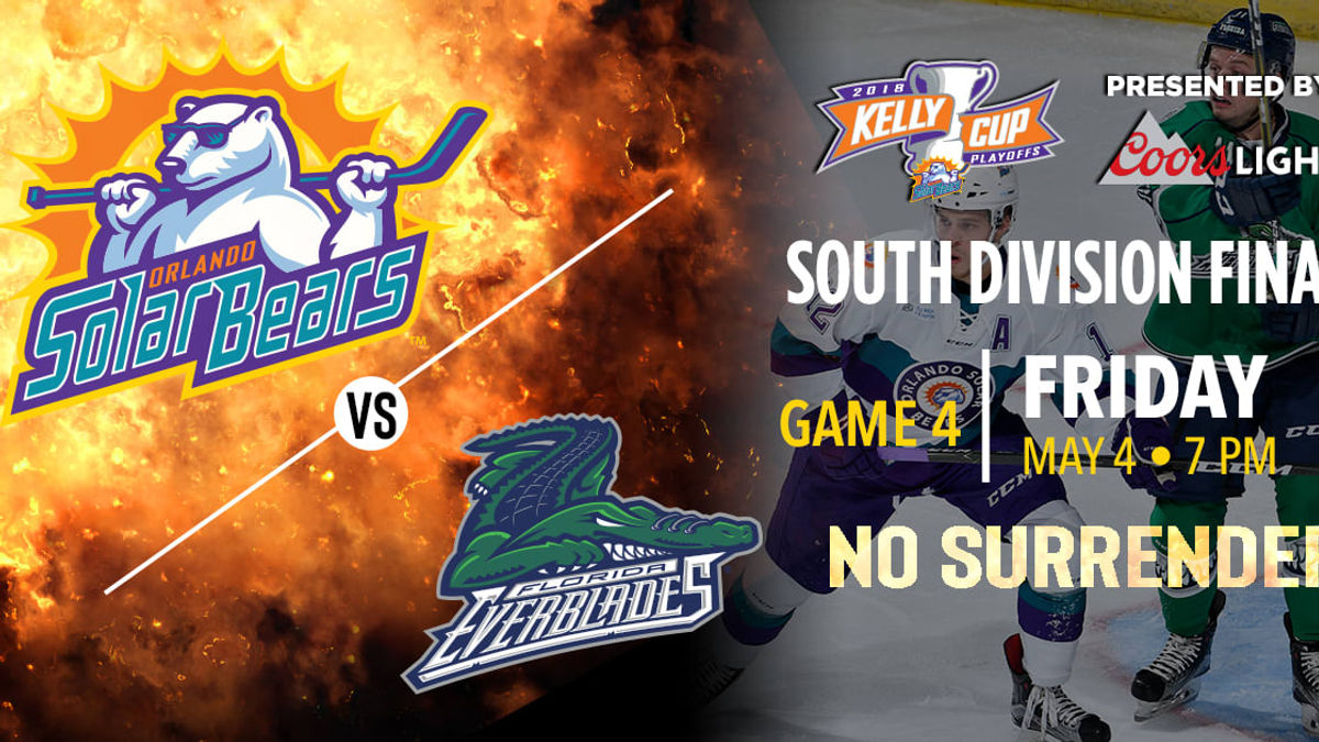 Game Preview: Solar Bears vs. Everblades - May 4, 2018