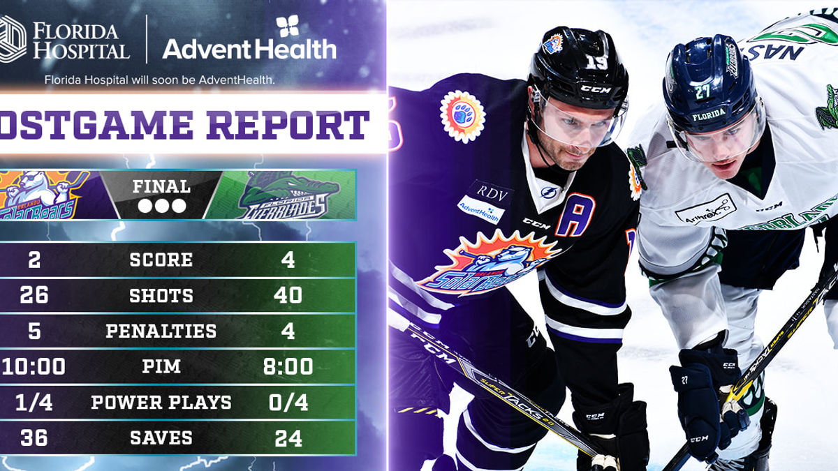 Gogol, Hults score for Solar Bears in loss to Everblades