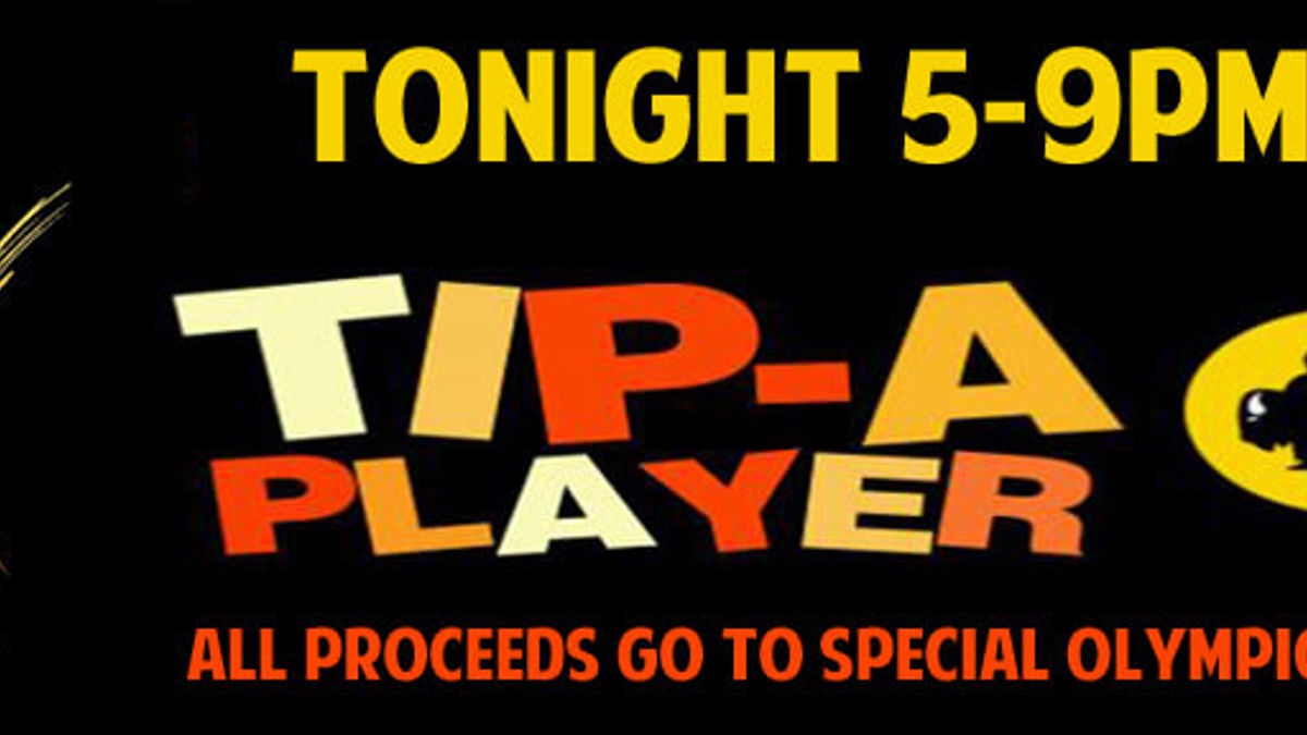 RUSH 4TH ANNUAL TIP-A-PLAYER EVENT TONIGHT
