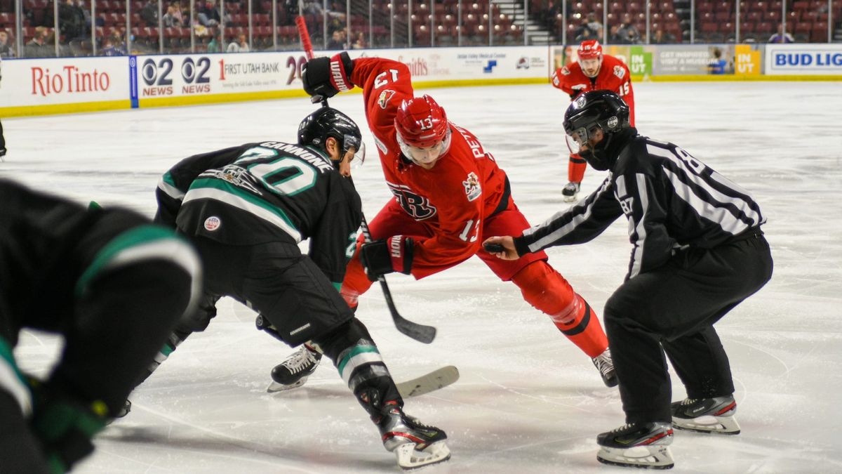 UTAH STRIKES LATE ON POWER PLAY TO SPOIL NEW YEAR’S DAY FOR RUSH