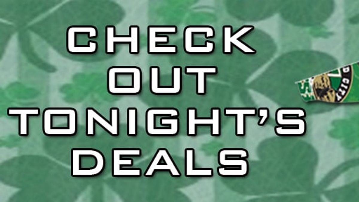 CHECK OUT TONIGHT&#039;S DEALS!!!