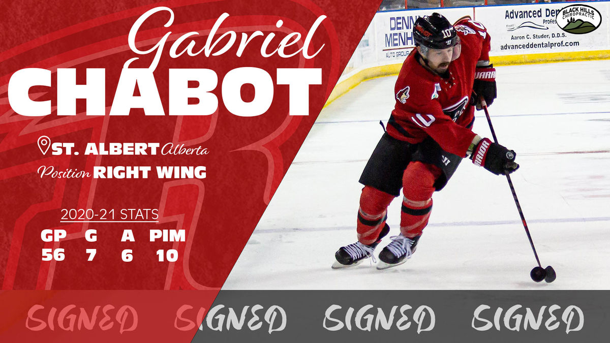 GABRIEL CHABOT RETURNS FOR SECOND SEASON WITH RUSH