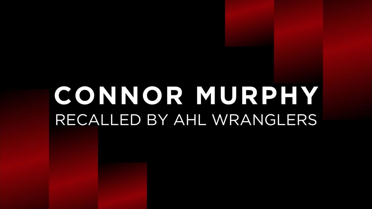 MURPHY RECALLED BY AHL WRANGLERS
