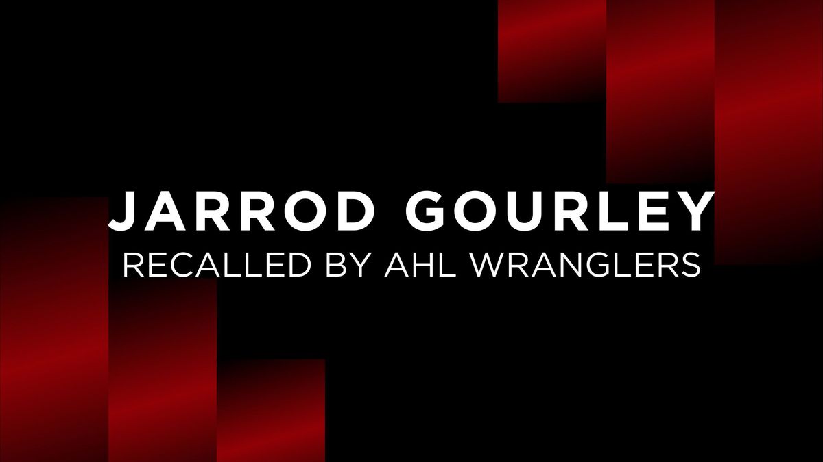 JARROD GOURLEY RECALLED BY WRANGLERS