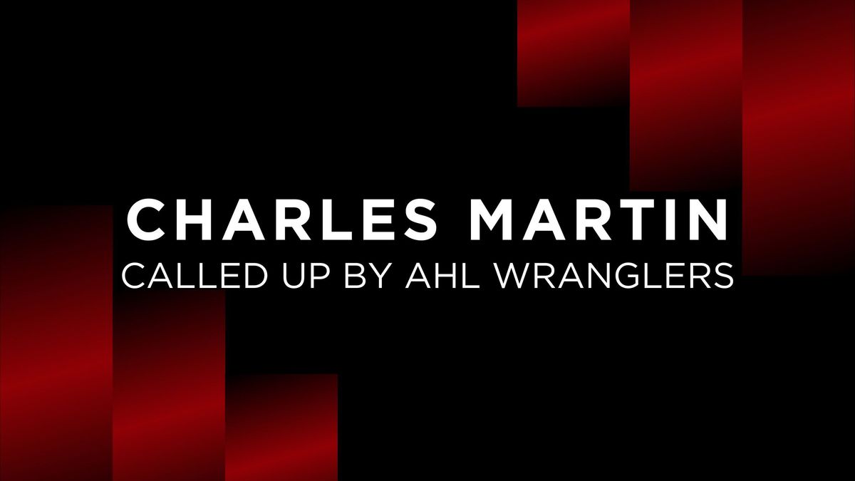 CHARLES MARTIN EARNS FIRST CAREER CALL-UP