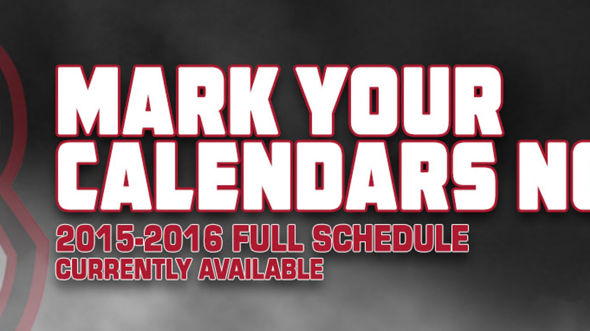 RUSH ANNOUNCE REMAINDER OF SCHEDULE FOR 2015-16 ECHL SEASON