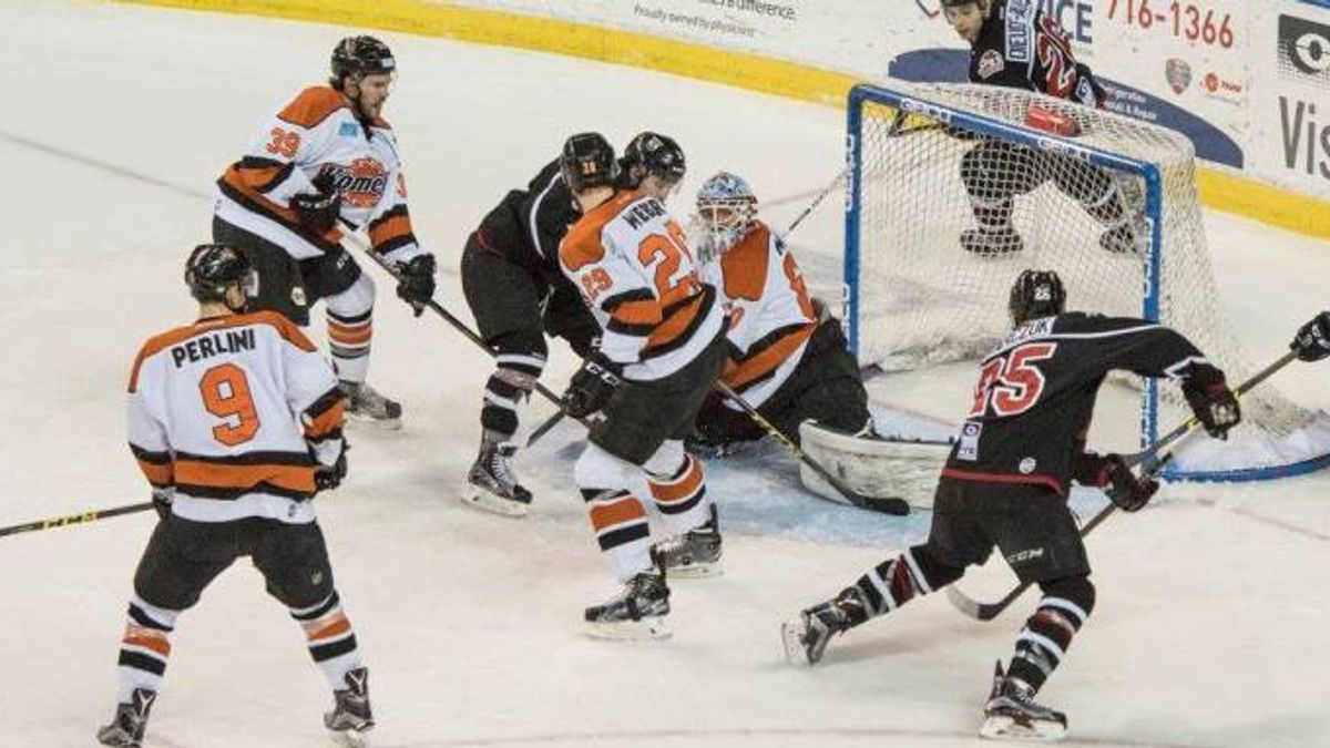 RUSH FALL IN REMATCH; SPLIT WITH BEST IN ECHL