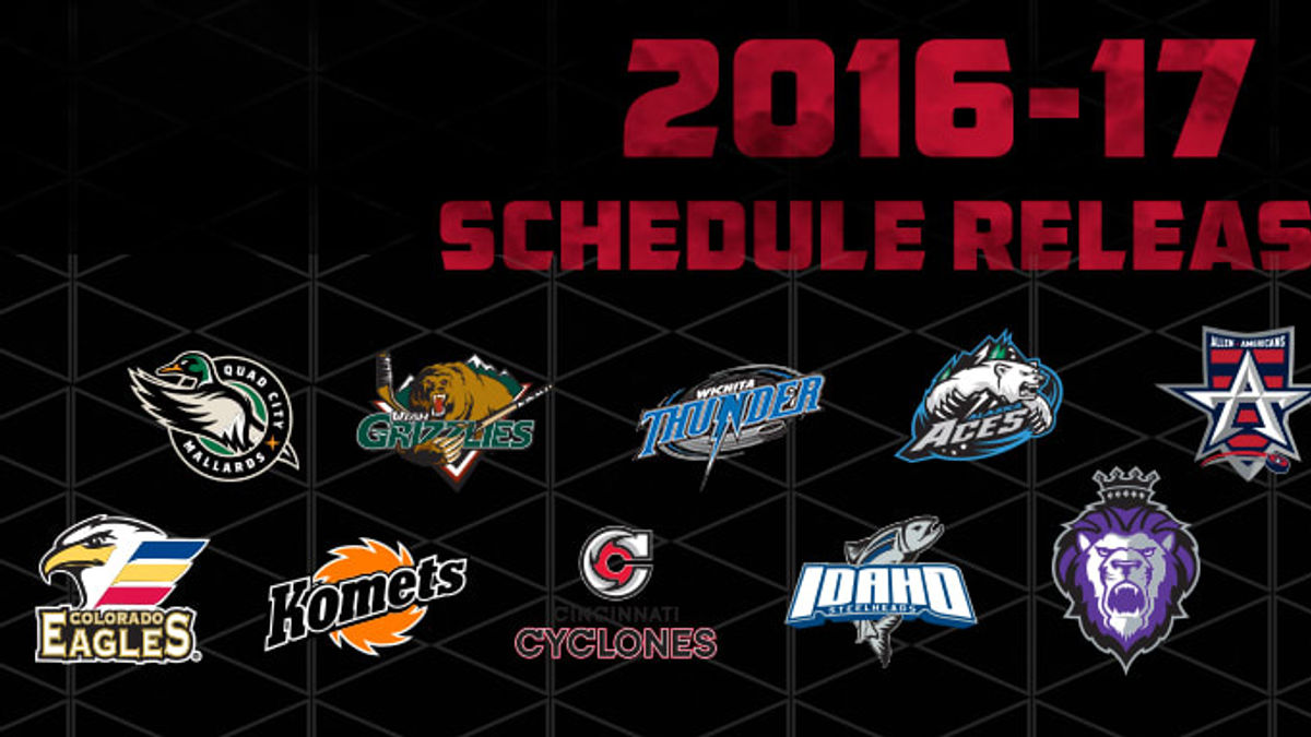 RUSH ANNOUNCE SCHEDULE FOR 2016-17 ECHL SEASON