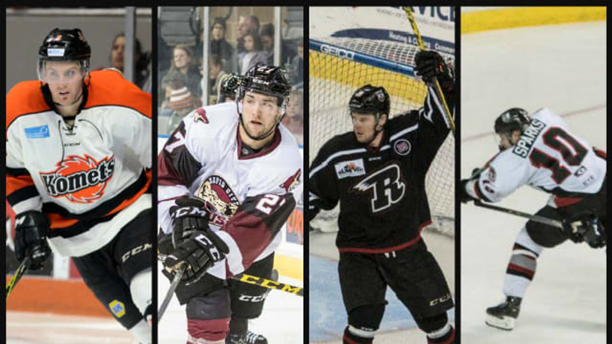 FOUR HEADED TO AHL CAMP IN TUCSCON