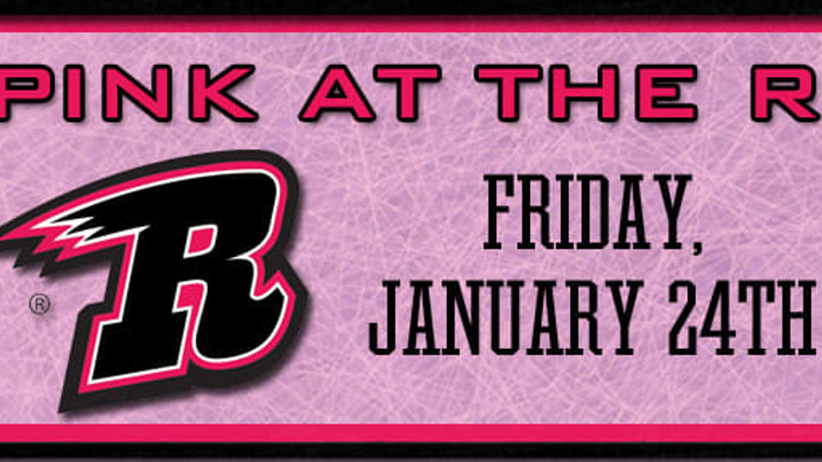 6TH ANNUAL PINK AT THE RINK GAME SET FOR NEXT FRIDAY 1/24