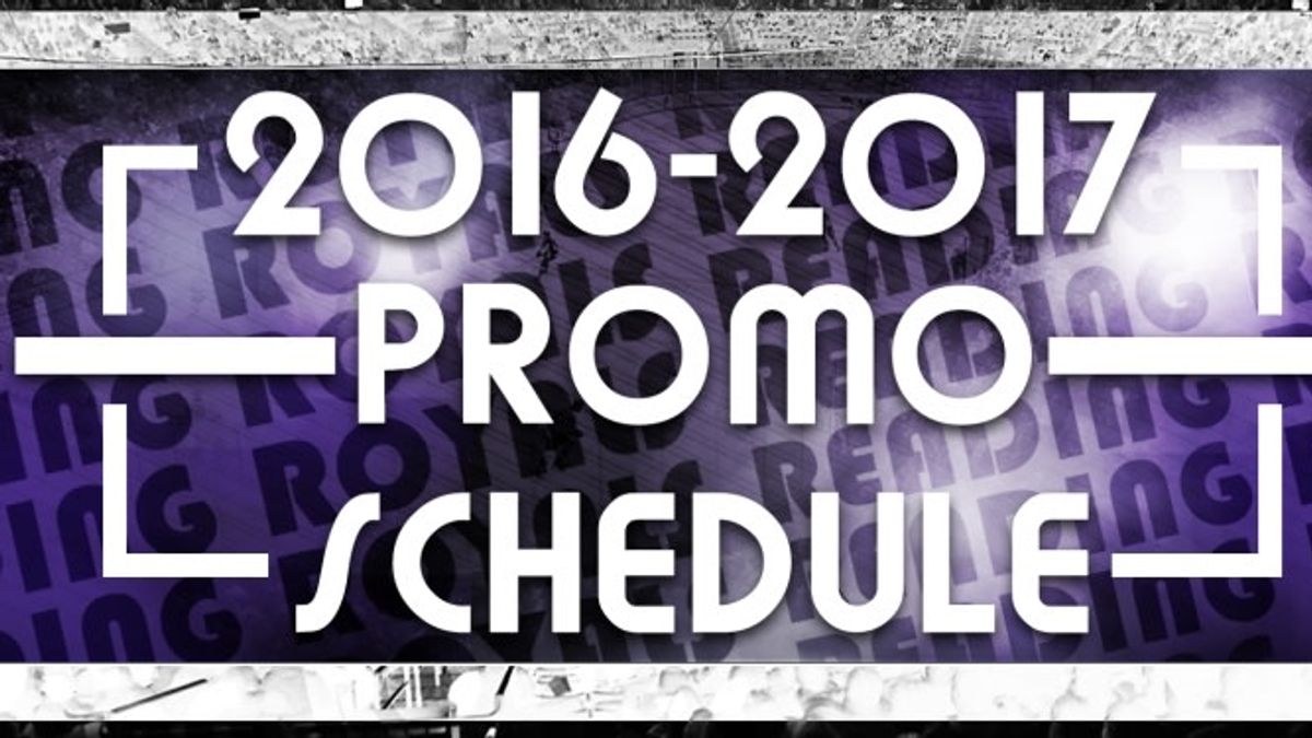 Royals Full Promotional Calendar for Season Sixteen of &quot;Hometown Hockey&quot;