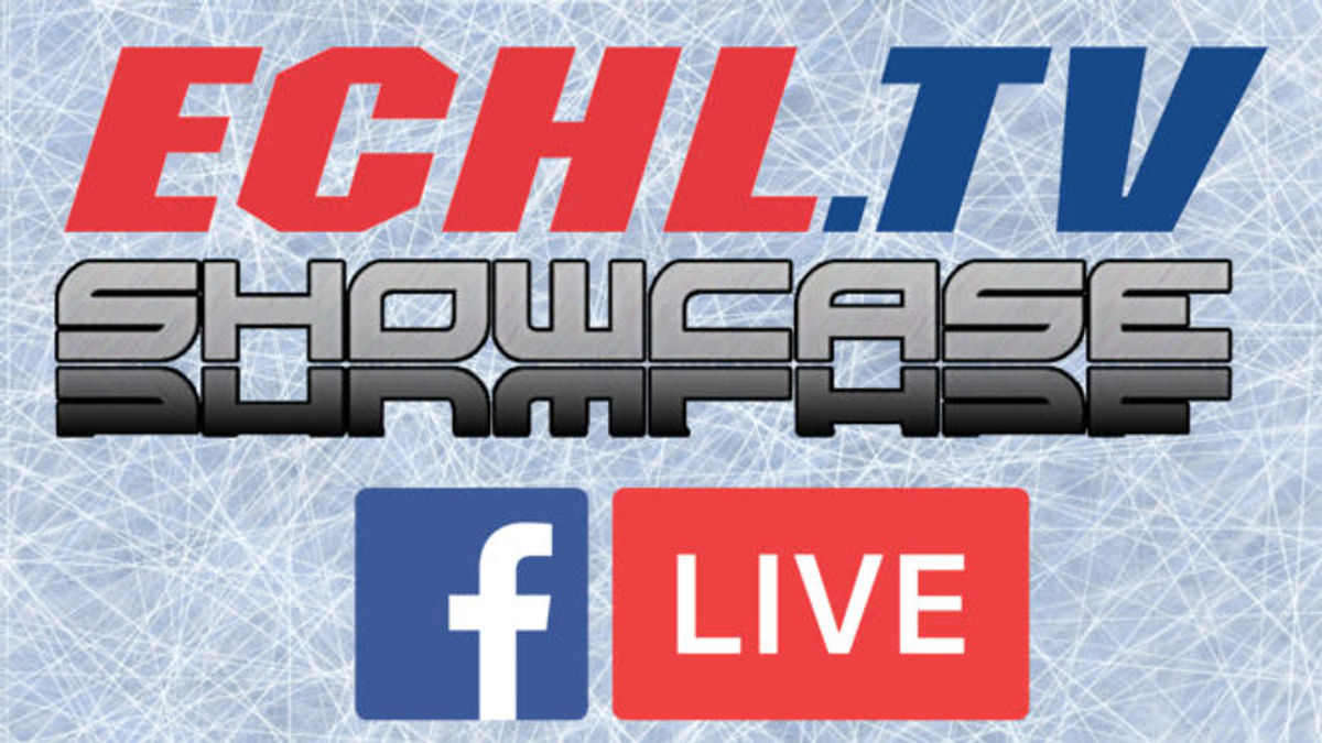 Friday’s Royals game vs. Brampton streamed on Facebook as the ECHL.TV Showcase Game