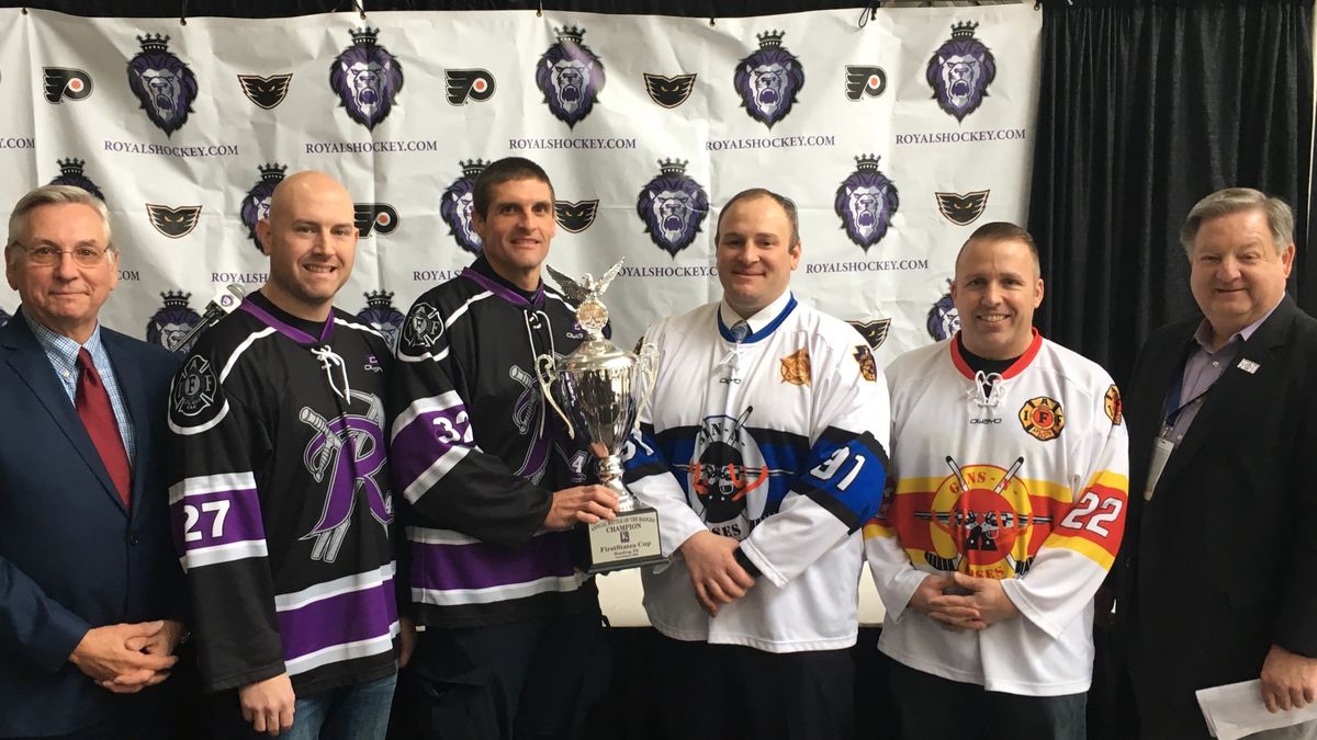 Royals give back to policemen and firefighters with Battle of the Badges XIII