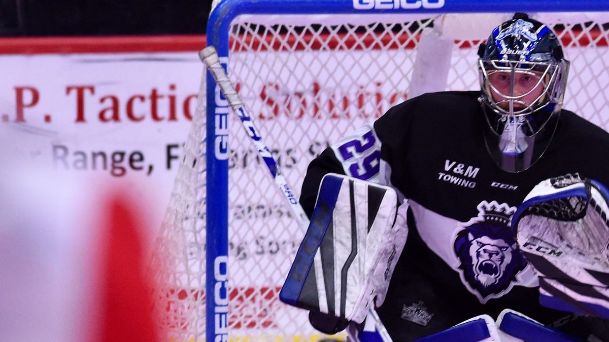 Branden Komm awarded CCM ECHL Goaltender of the Week