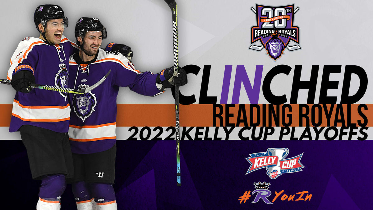 Reading Royals clinch berth in 2022 Kelly Cup Playoffs