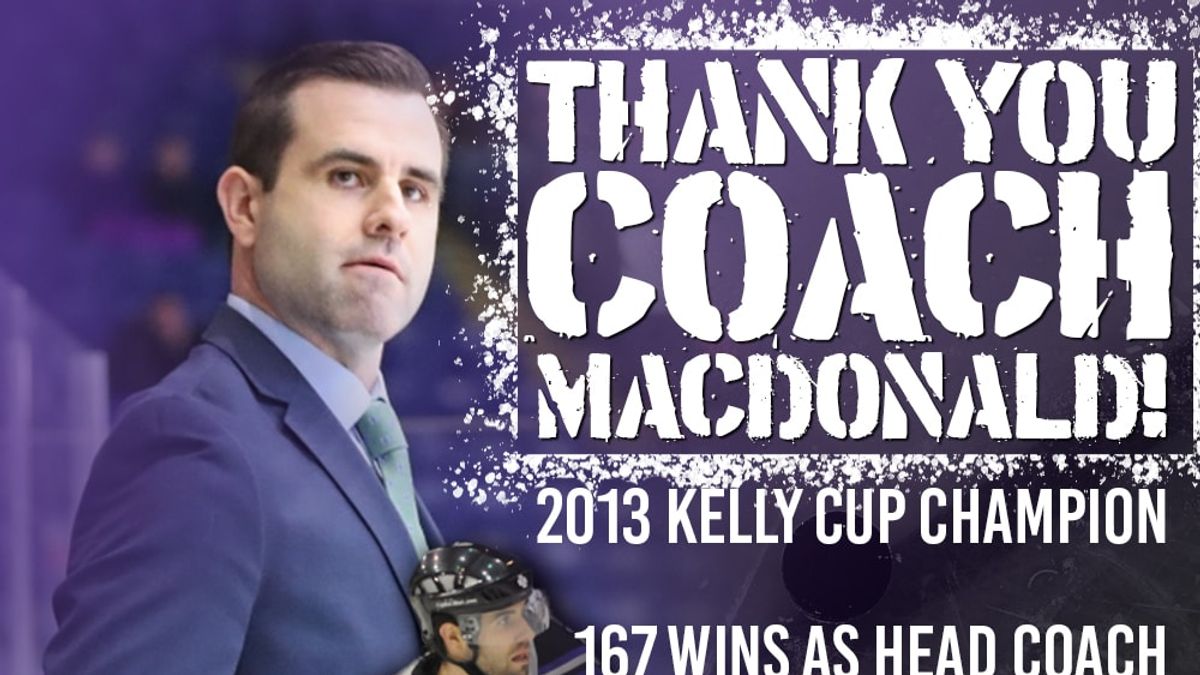 Kirk MacDonald Resigns as Royals Head Coach and Director of Hockey Operations