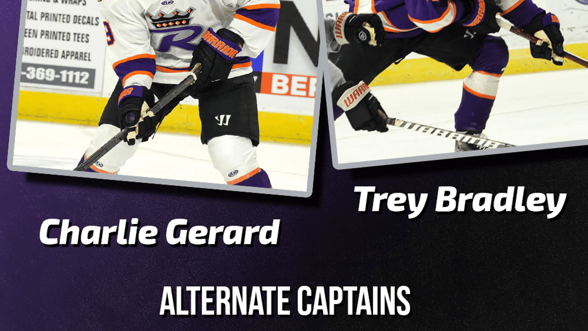 Royals Name Garrett McFadden Captain, Charlie Gerard &amp; Trey Bradley Alternate Captains