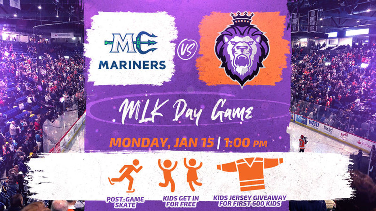 Royals Host Mariners for 1 PM Puck Drop on MLK Day