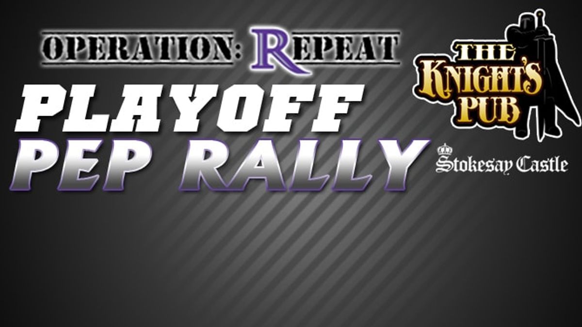 Royals Set Playoff Pep Rally for Stokesay Castle on Tuesday, April 15