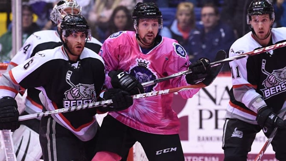 Royals Unable to Tap into the Power of Pink, Lose to Brampton 4-2